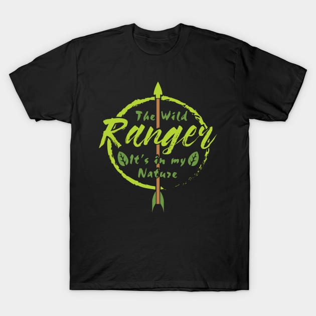 Dungeons & Dragons Ranger Class T-Shirt by Natural 20 Shirts